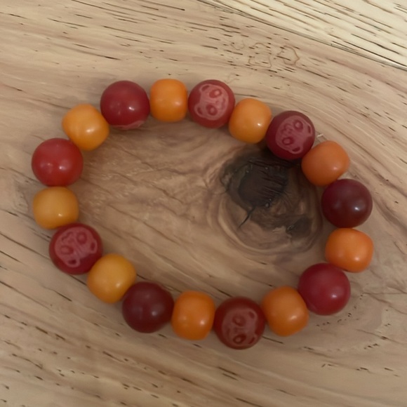 🎃Various Orange And Red bodhi Bracelets - Picture 6 of 7